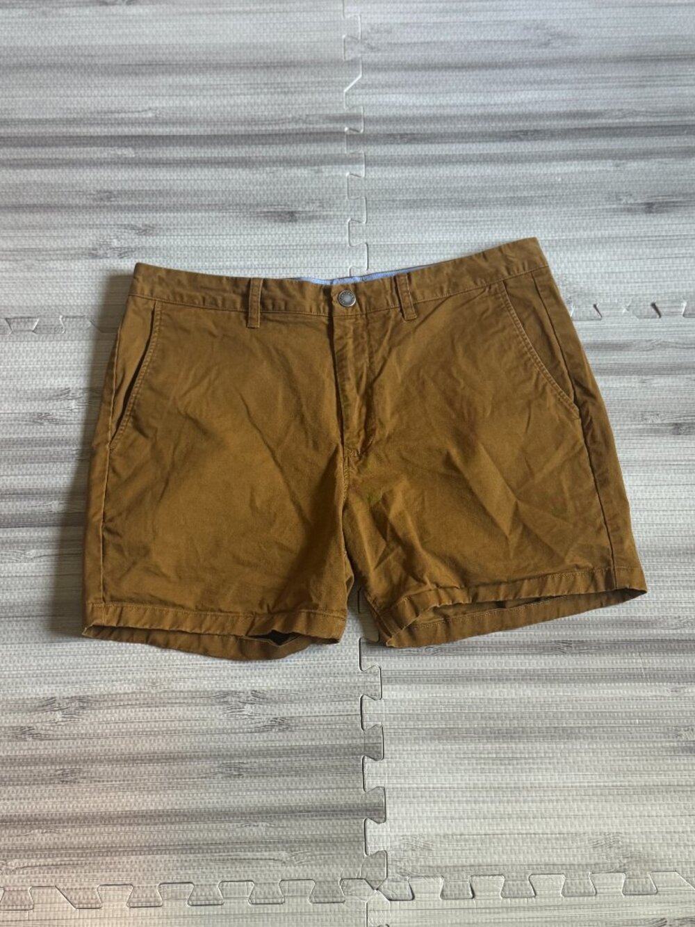 Bonobos Men's Brown Slim 5" Chino Shorts